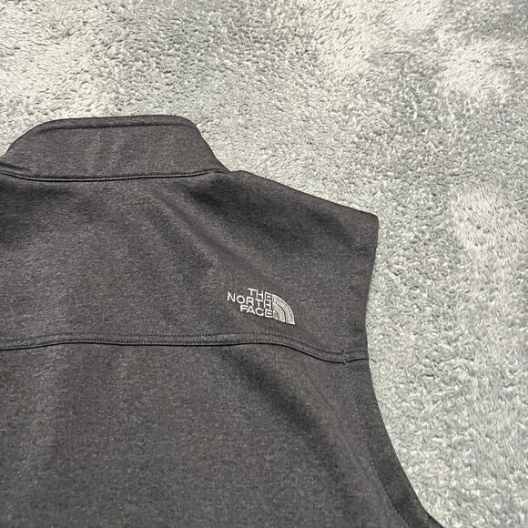 The North Face Jacket Mens XL Gray Windwall Ridgewall Vest Soft Shell Full Zip - Picture 6 of 11